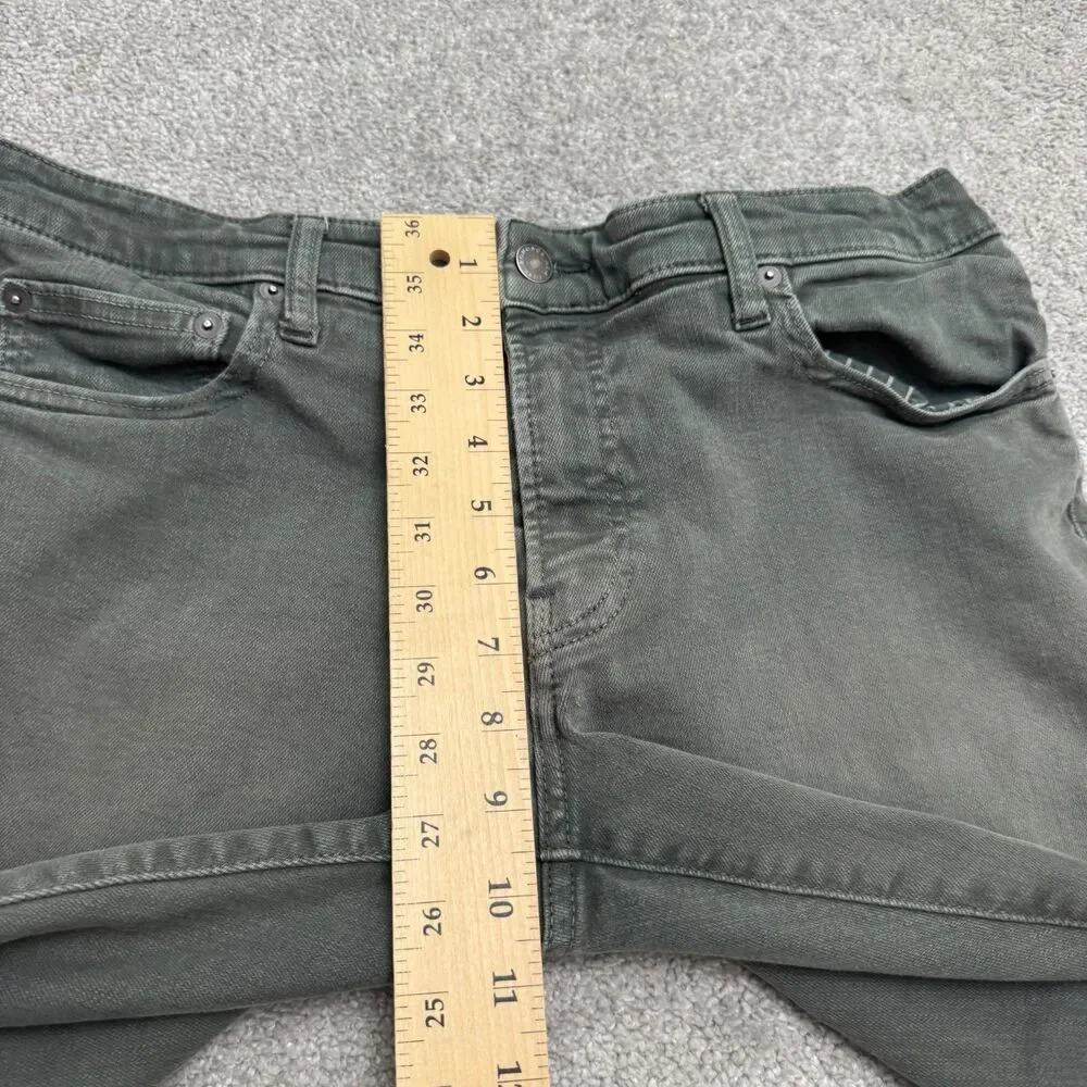 Bonobos Tailored Stretch Straight Leg Denim Jeans Mens 34x30 Gray Charcoal Wash
